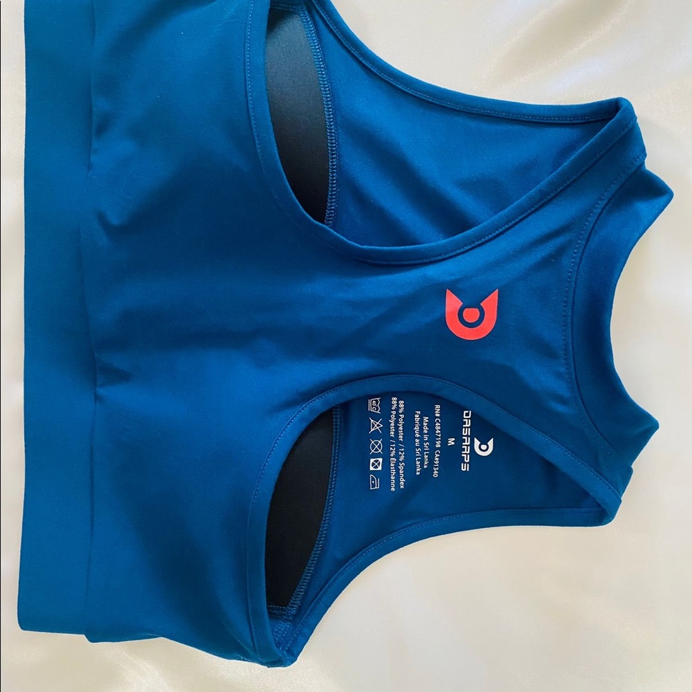 zip-up sports bra